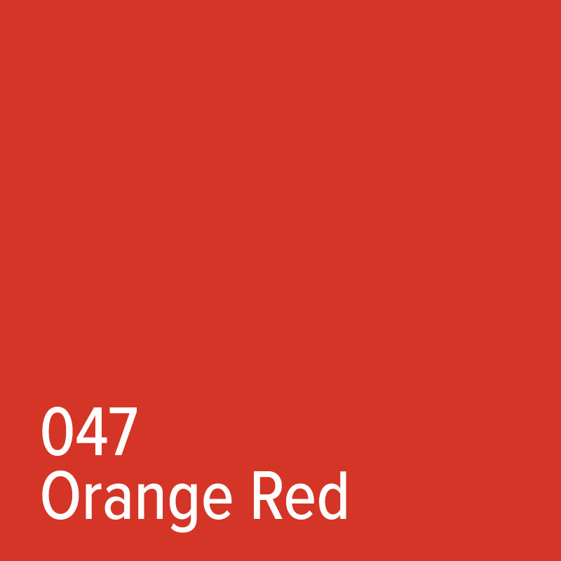 047 Orange Red - Adhesive Vinyl | Oracal 651 - Atlanta Vinyl