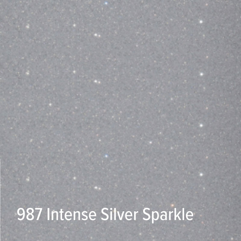 987 Intensives Silber Glitzer-Klebevinyl | Oracal 851