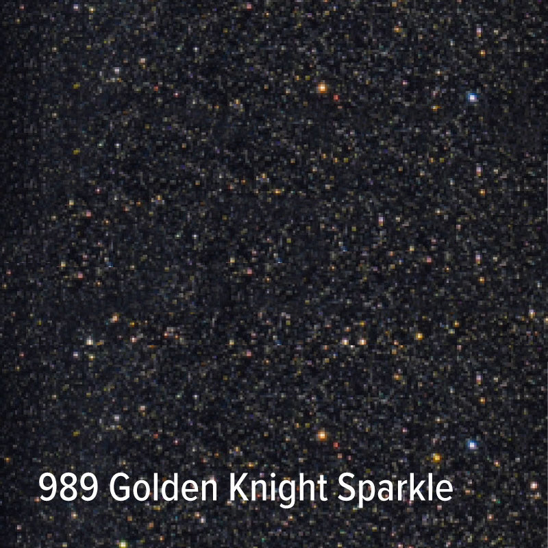 989 Golden Knight Sparkling Glitter Adhesive Vinyl | Oracal 851