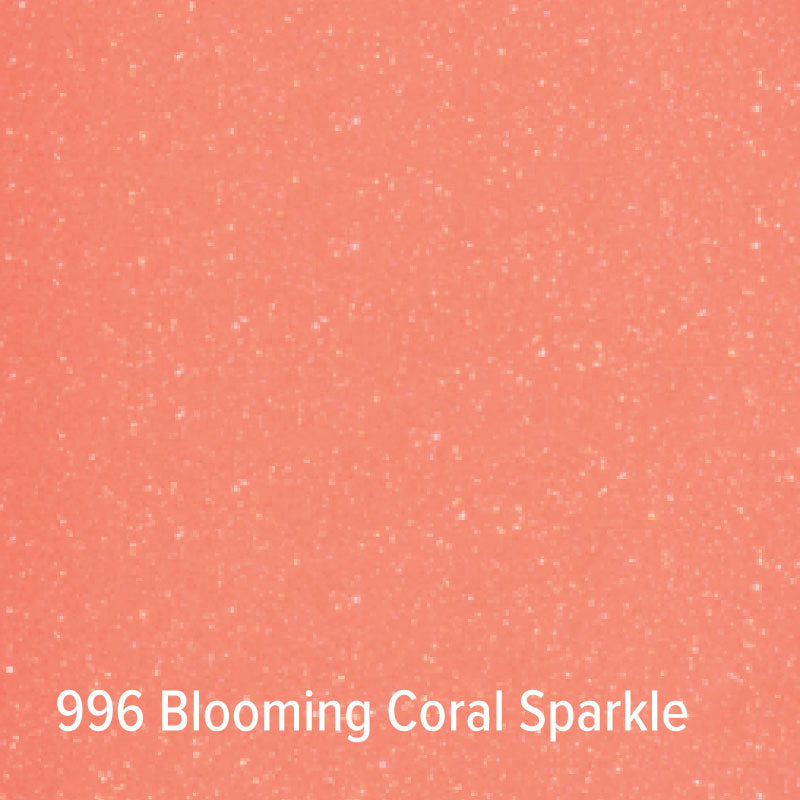 996 Blooming Coral Glitzernde Klebefolie | Oracal 851