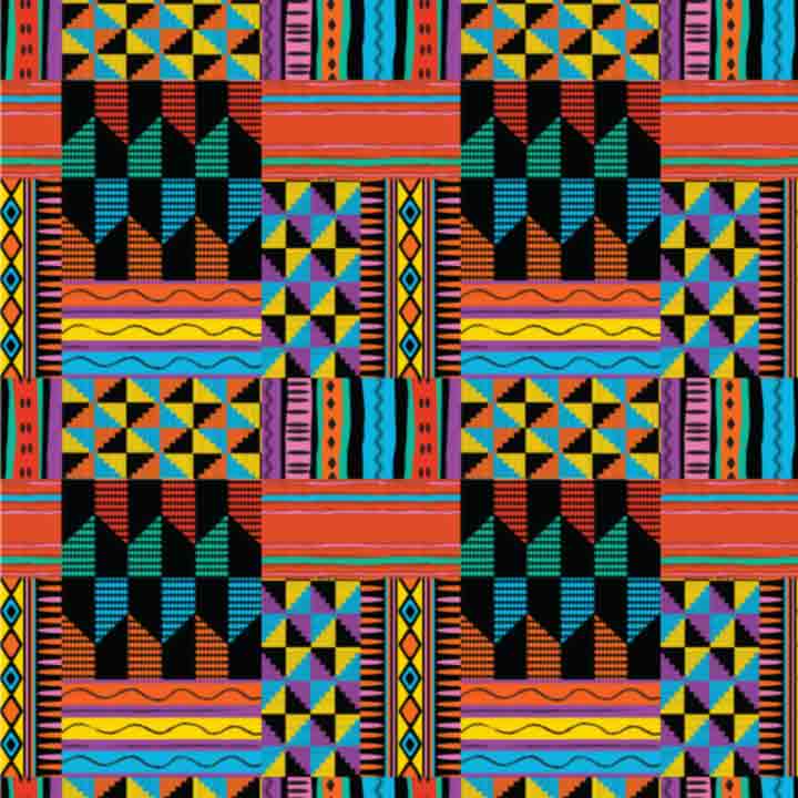African Pattern - Ankara #5 (Sublimation Transfer)