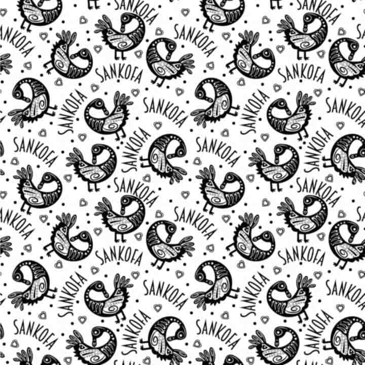 African Pattern - Black History #5 (Sublimation Transfer)