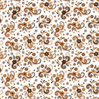 African Pattern - Brown #9 (Sublimation Transfer)