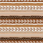 African Pattern - Brown #15 (Sublimation Transfer)