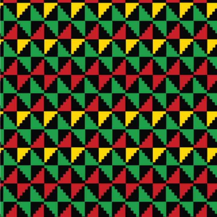 African Pattern - Juneteenth #4 (Sublimation Transfer)