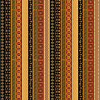 African Pattern - Brown Gold #7 (Sublimation Transfer)