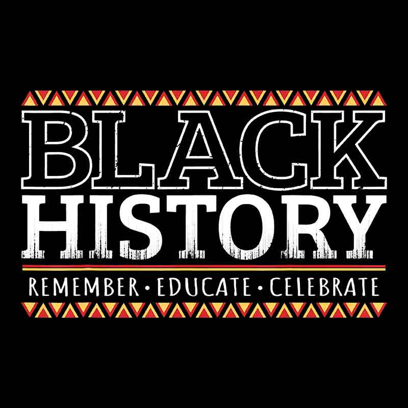 Black History Remember Educate Celebrate (DTF Transfer)