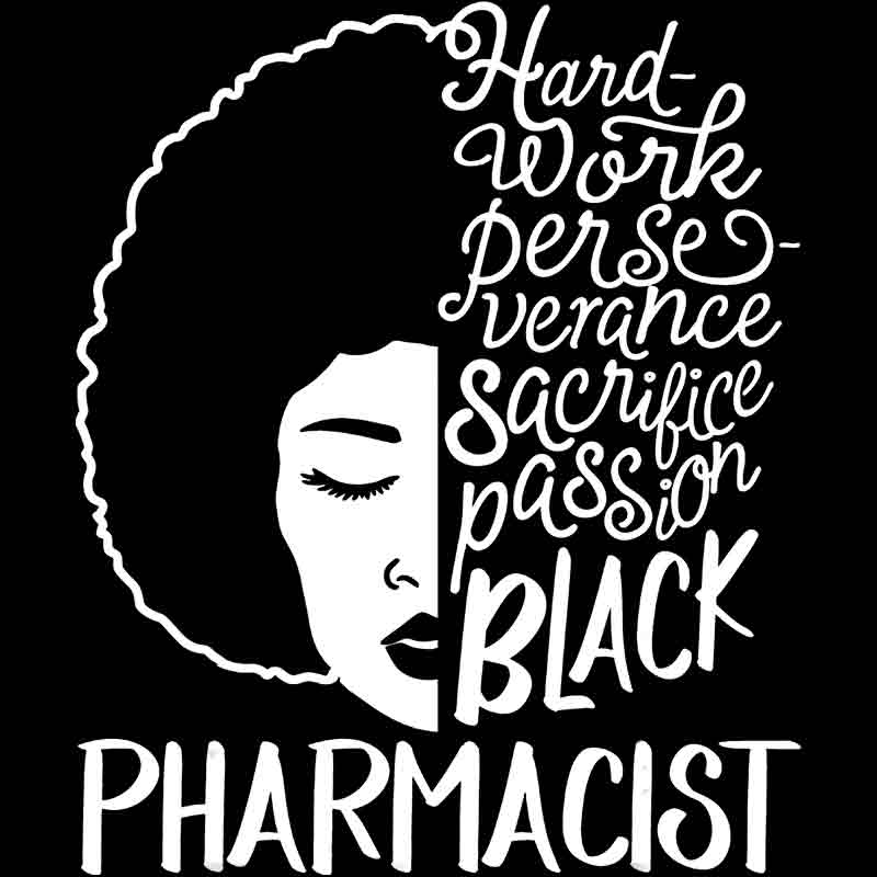 Black Pharmacist (DTF Transfer)