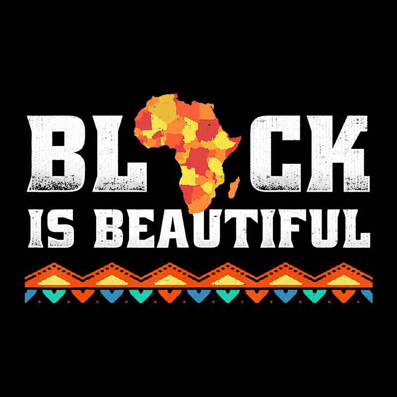 Black Is Beautiful Africa (DTF Transfer)
