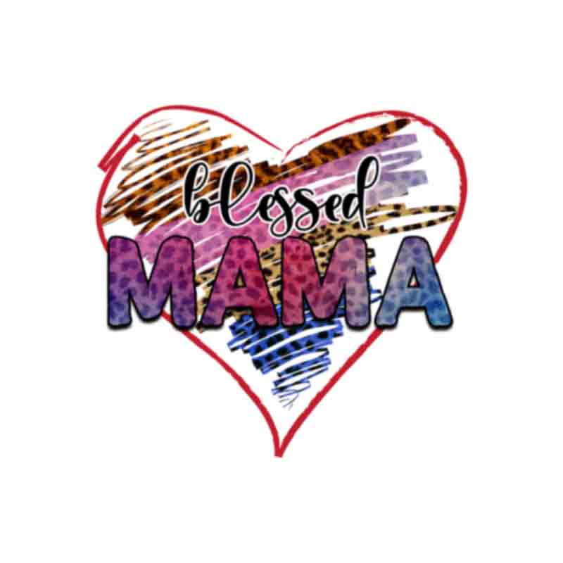 Blessed Mama (DTF Transfer)