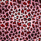 Carnation Leopard Patterned Adhesive Vinyl