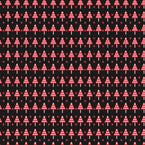 Christmas Tree Lollipop Pattern Heat Transfer Vinyl (HTV)