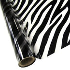 StarCraft Electra Foil - Clear Zebra - 12" x 25 feet