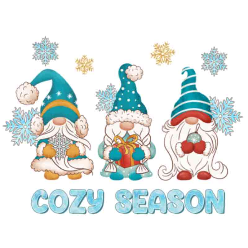 Cozy Season Gnomes (DTF Transfer)