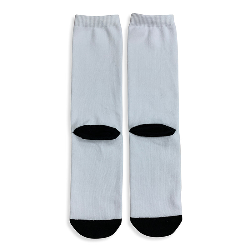 Silky Socks™ Blank Black N White Sublimation T-Shirt