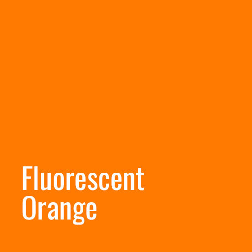 Fluorescent Orange 12" Siser EasyWeed Heat Transfer Vinyl (HTV) (Bulk Rolls)