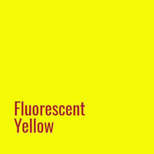 Fluorescent Yellow 12" Siser EasyWeed Heat Transfer Vinyl (HTV) (Bulk Rolls)