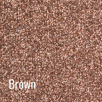 Brown Siser Glitter Heat Transfer Vinyl (HTV) (Bulk Rolls)