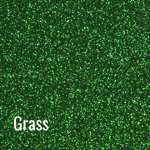 12" Grass Siser Glitter Heat Transfer Vinyl (HTV)