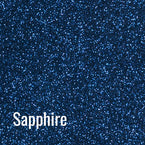 20" Sapphire Siser Glitter Heat Transfer Vinyl (HTV)