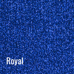 Royal Blue Siser Glitter Heat Transfer Vinyl (HTV) (Bulk Rolls)