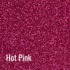 20" Hot Pink Siser Glitter Heat Transfer Vinyl (HTV)