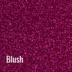 Blush Siser Glitter Heat Transfer Vinyl (HTV) (Bulk Rolls)