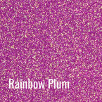 20" Rainbow Plum Siser Glitter Heat Transfer Vinyl (HTV)