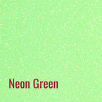 20" Neon Green Siser Glitter Heat Transfer Vinyl (HTV)