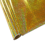 StarCraft Electra Foil - Holographic Gold Sequins - 12" x 25 feet