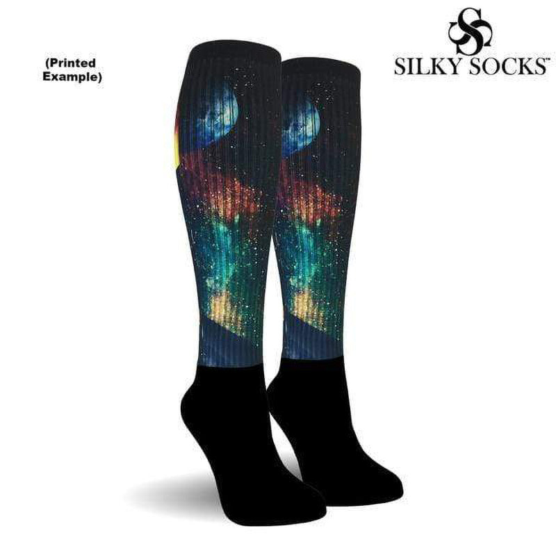 Silky Socks™ Blank Knee High Athletic Socks