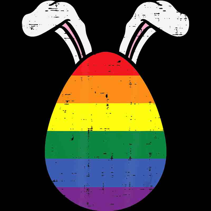 Pride Egg/Rabbit 367 (DTF Transfer)