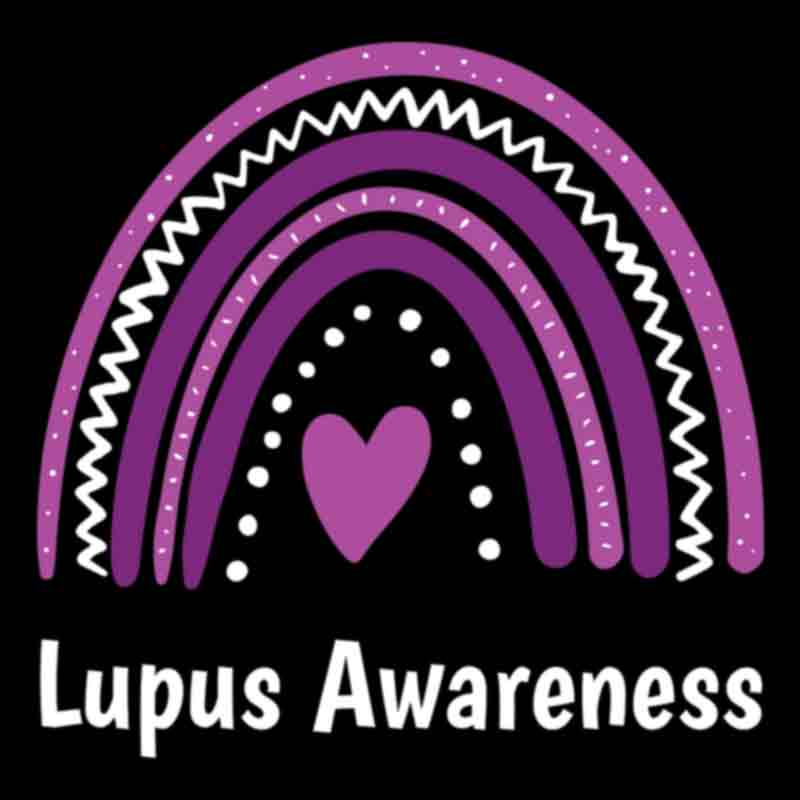 Lupus Awareness Rainbow (DTF Transfer)