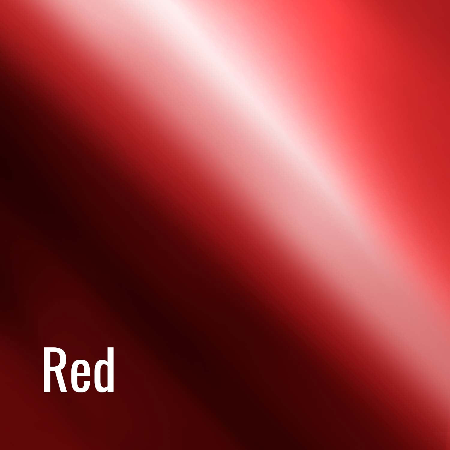 Red - Siser Metal Heat Transfer Vinyl (HTV)