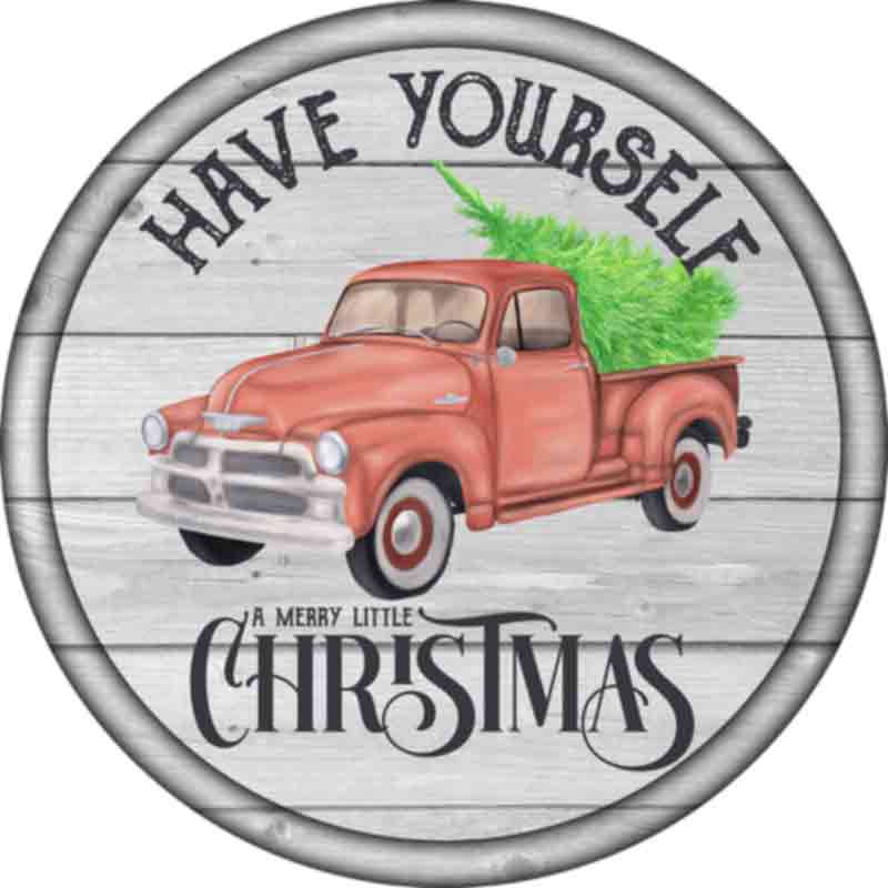 Merry Little Christmas Truck (DTF Transfer)