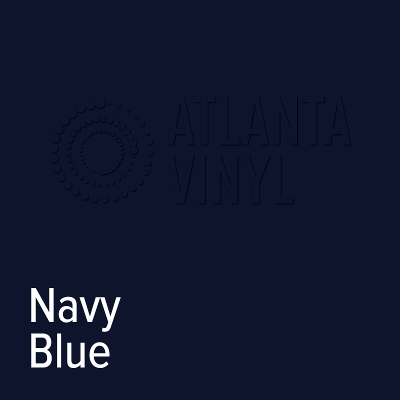 Navy Blue Siser StripFlock Pro Heat Transfer Vinyl (HTV) (Bulk Rolls)