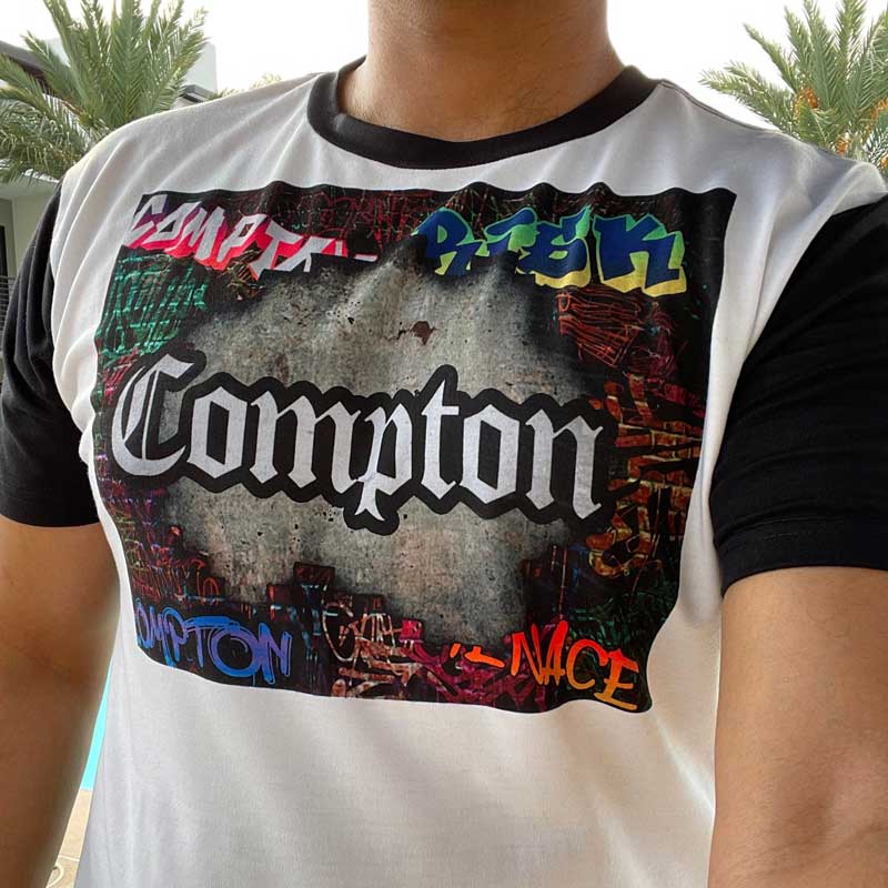 Silky Socks™ Black N White Sublimation T-Shirt