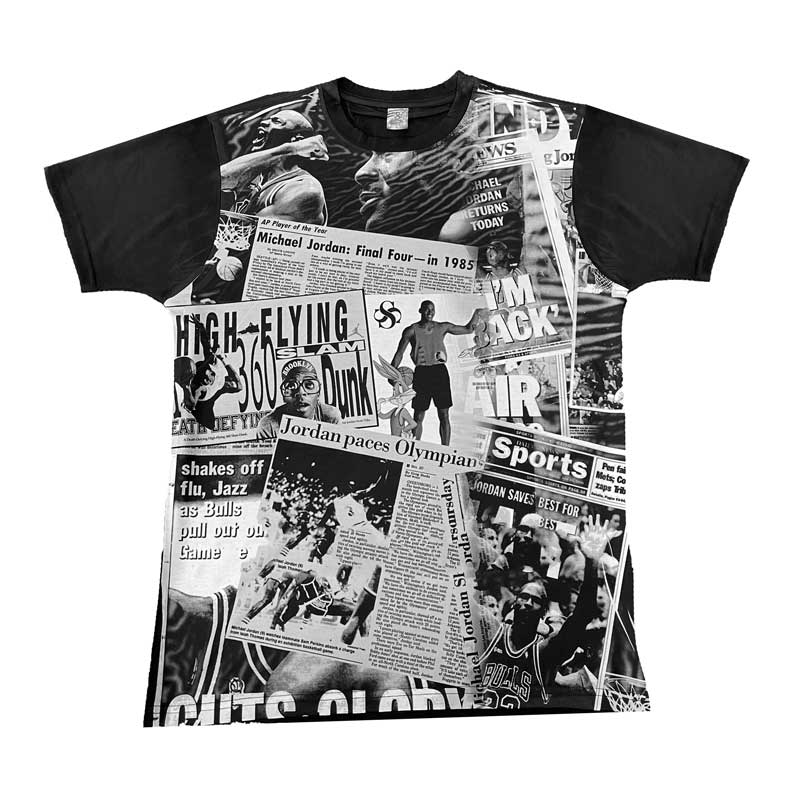 Silky Socks™ Black N White Sublimation T-Shirt