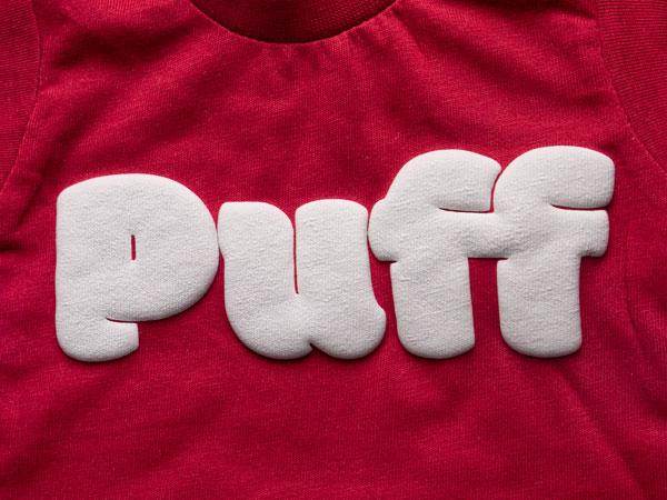 WRAPXPERT Puffy Vinyl Heat Transfer 10x8ft 3D Red Puff Vinyl Puffy HTV  Iron on Vinyl for Tshirts Easy Cut/Weed Foaming HTV Roll for Heat