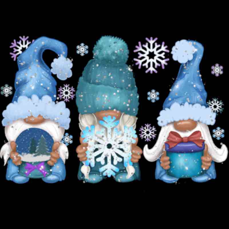 Snowy Gnomes (DTF Transfer)