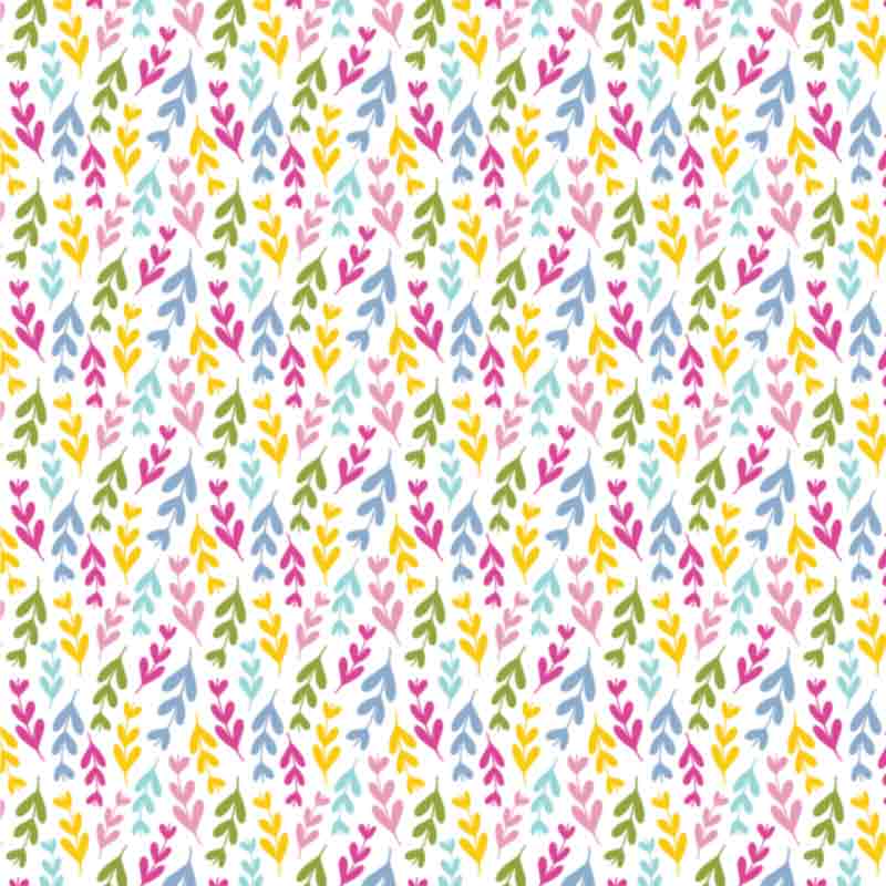 Patrón de primavera - Brillante y feliz n.° 2 (transferencia por sublimación)