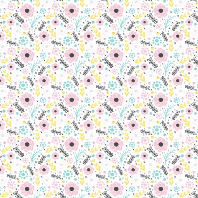 Spring Pattern - Bright And Happy #4 (Sublimation Transfer)