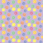 Spring Pattern - Cotton Candy Citrus #2 (Sublimation Transfer)