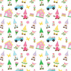 Spring Pattern - Easter Gnome #5 (Sublimation Transfer)