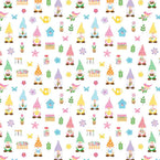 Spring Pattern - Easter Gnome #6 (Sublimation Transfer)