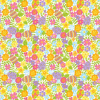 Spring Pattern - Floral Easter #1 (Sublimation Transfer)