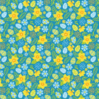 Spring Pattern - Floral Easter #5 (Sublimation Transfer)