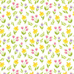 Spring Pattern - Floral Easter #8 (Sublimation Transfer)