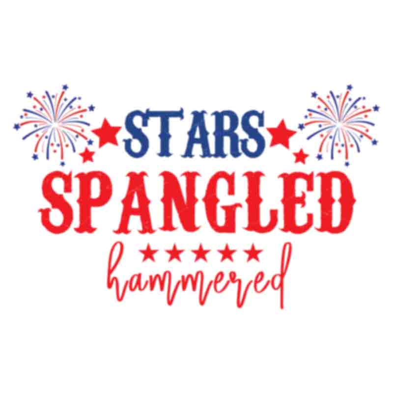 Star Spangled Hammered (DTF Transfer)