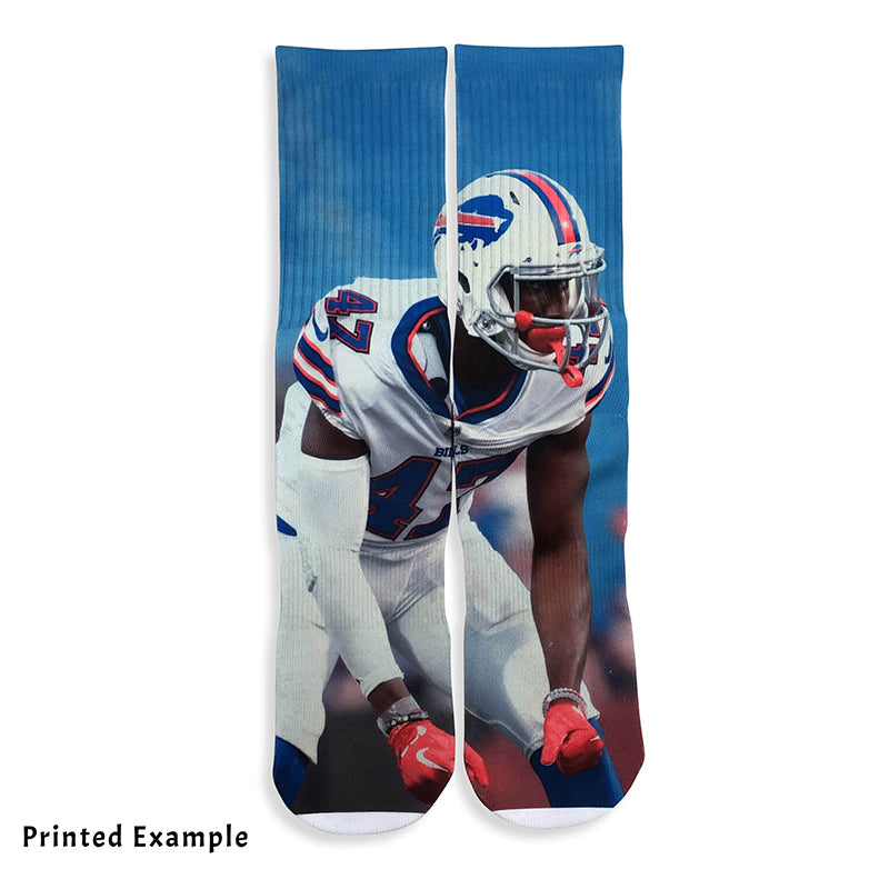 Silky Socks™ Blank Streetwear Crew Socks